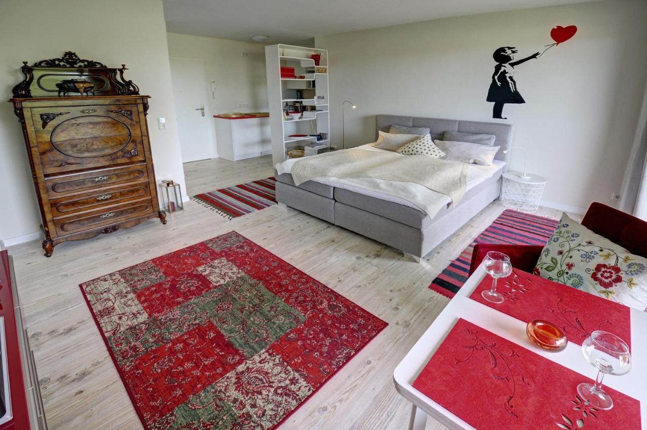 Fewo1846 - Flensview - Komfortables Studioapartment Mit Balkon Und Hafenblick Flensburg Dış mekan fotoğraf