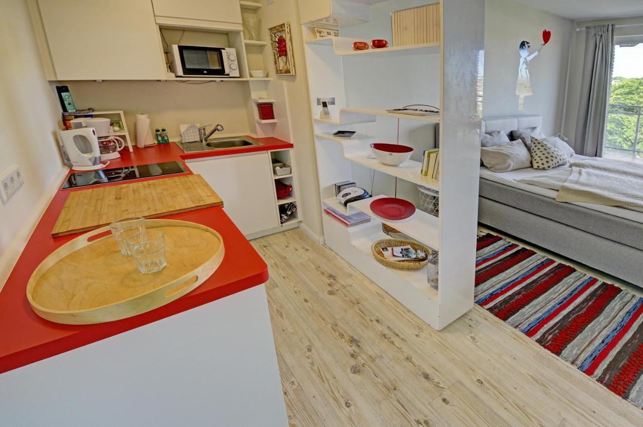 Fewo1846 - Flensview - Komfortables Studioapartment Mit Balkon Und Hafenblick Flensburg Dış mekan fotoğraf